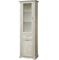 Шкаф-витрина 32.06 Сохо (бетон пайн белый-бетон пайн патина (Олмеко) ) в Керчи от производителя 