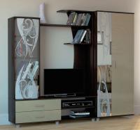 Фото gostinye-so-shkafom стенка европа-2  производитель Росток