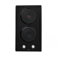 Варочная поверхность электрическая 2-х конф. VENTOLUX HE 302 (300х500хh30) (Корпус Эмаль , Цвет Черный) в Керчи от производителя 