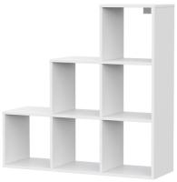 Стеллаж Токио (лесенка) (белый текстурный (No name) ) в Керчи от производителя 