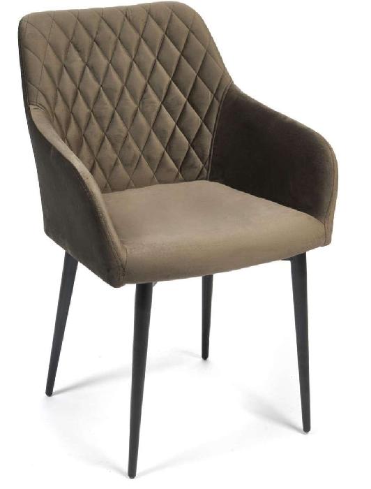 Кресло Бремо (Bremo) (mod 708) ( Обивка стула:ткань, черный, темно-серый barkhat 14 (Tetchair) )