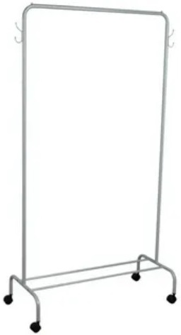 Фото Вешалка гардеробная Радуга 2 на колесах от производителя Завод металлических изделий в Керчи по цене 2 150 ₽