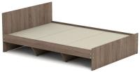Кровать двуспальная К-14 (СМ 160х200) комплектуется настилом ( 160х200 , ЛДСП , венге , без подъемного мех. , без ящиков , без матраса (Ромис) ) в Керчи от производителя 