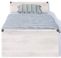 Кровать односпальная Индиана JLOZ (СМ 90х200) без основания в интернет магазине Планета Комфорта Фото krovati-nedorogie кровать односпальная индиана jloz (см 90х200) без основания производитель Black Red White (БРВ)