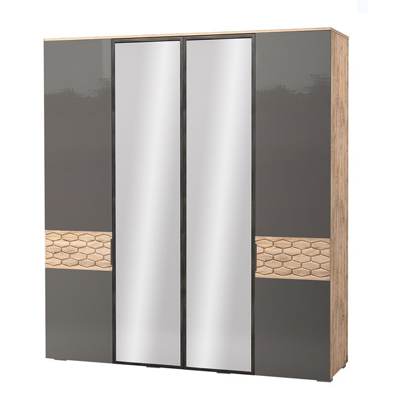 Фото Шкаф Дели 79 (199) четырехдверный от производителя Яна в Керчи по цене 82 830 ₽