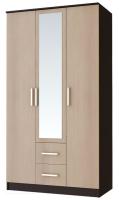 Шкаф Фиеста (120) трехдверный в интернет магазине Планета Комфорта Фото mebel-dlya-khostelov шкаф фиеста (120) трехдверный производитель БТС