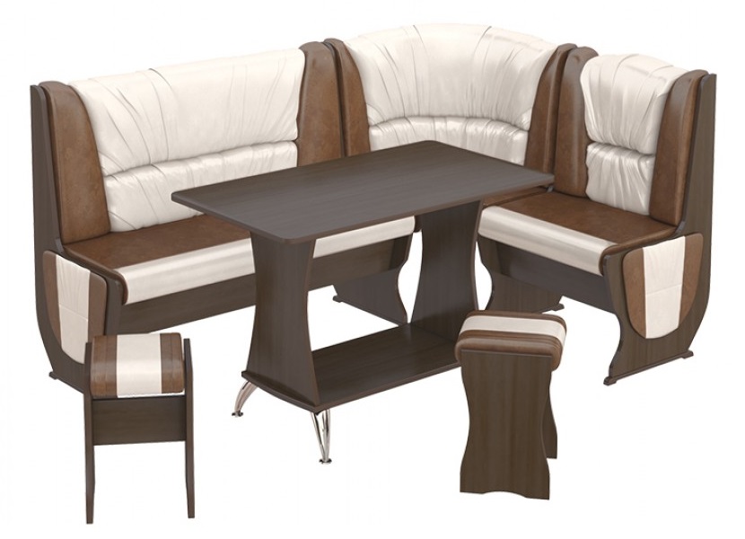 Фото Кухонный уголок-комплект Уют-5 Люкс в Керчи по цене 29 160 ₽ от производителя ТриЯ, код товара 2000001266908, 2000001266915 шт Фото Кухонный уголок-комплект Уют-5 Люкс от производителя ТриЯ в Керчи по цене 29 160 ₽