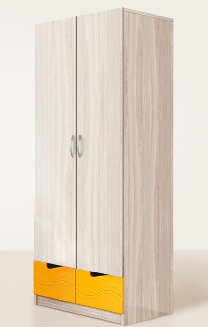 Фото Шкаф Бриз МДФ (90) двухдверный  от производителя Диал в Керчи по цене 9&nbsp;520 ₽