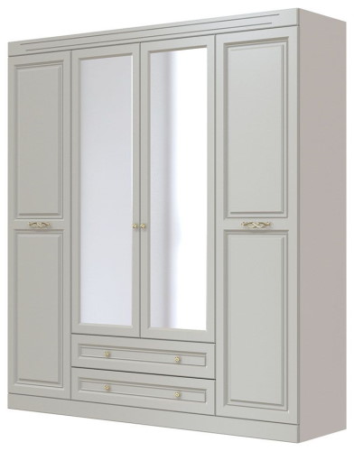 Фото Шкаф Олимп ШР-4 (201) четырехдверный от производителя Браво-мебель в Керчи по цене 57 900 ₽