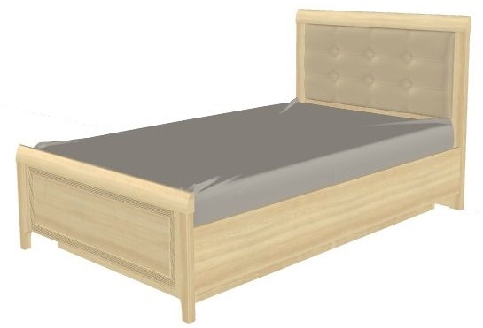 Фото Кровать односпальная Карина КР-1031 (СМ 120х200) с подъемным механизмом от производителя Лером в Керчи по цене 40 130 ₽