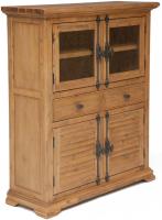 Витрина малая Avignon PRO-L05 (натуральный с патиной, натуральный с патиной (Tetchair) ) в Керчи от производителя в интернет магазине Планета Комфорта Витрина малая Avignon PRO-L05 (натуральный с патиной, натуральный с патиной (Tetchair) ) в Керчи от производителя