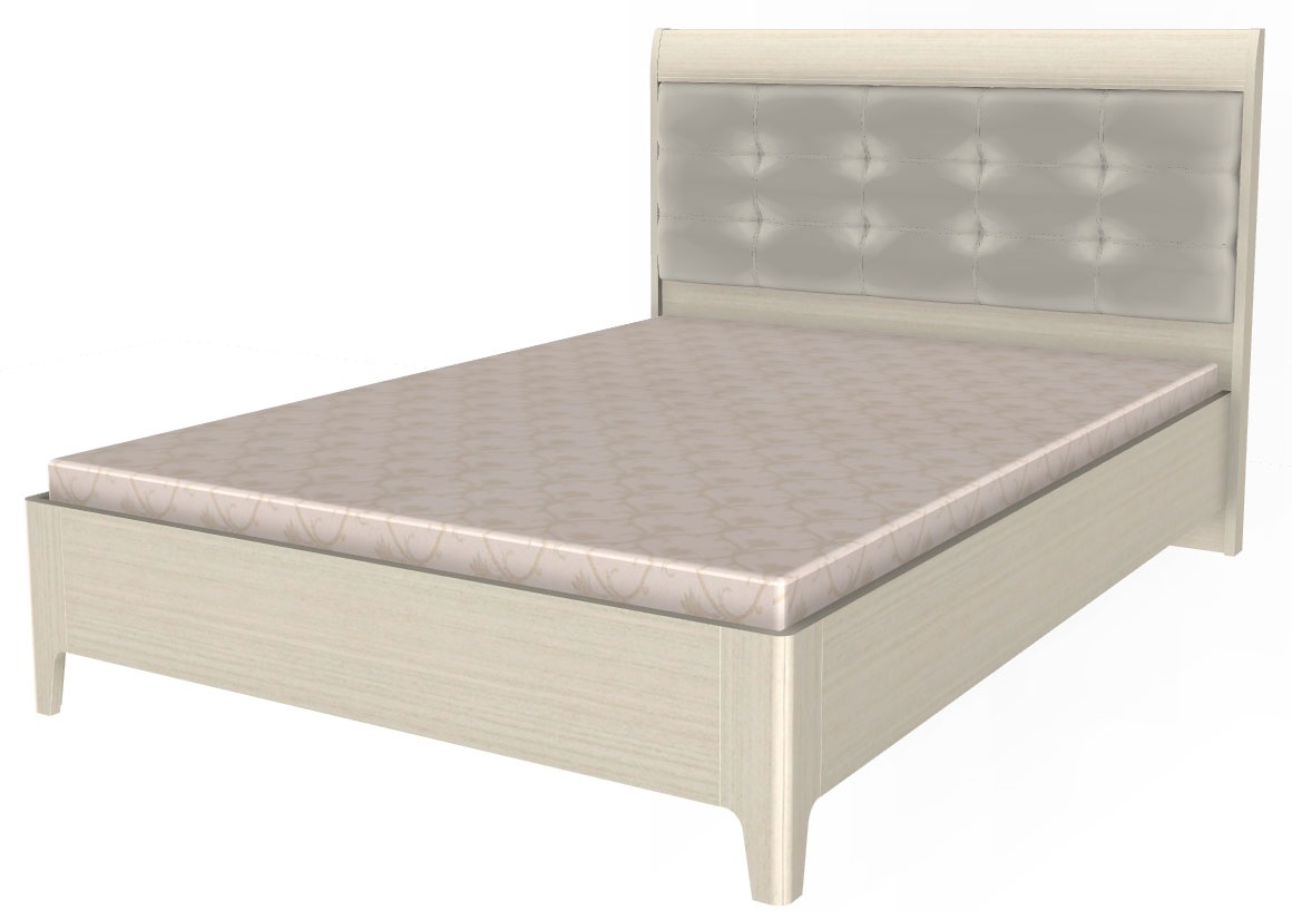 Фото Кровать двуспальная Камелия КР-2072 (СМ 140х200) с ламельным основанием от производителя Лером в Керчи по цене 33&nbsp;770 ₽
