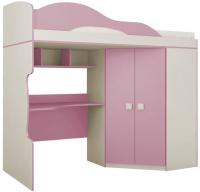 Кровать 2-этаж+шкаф Радуга (СМ 80х200) в интернет магазине Планета Комфорта Фото detskaya-modulnaya-raduga кровать 2-этаж+шкаф радуга (см 80х200) производитель Горизонт