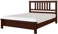Фото dvuspalnye-krovati кровать двуспальная лаура (см 140х200) без основания с универсальными царгами производитель Браво-мебель