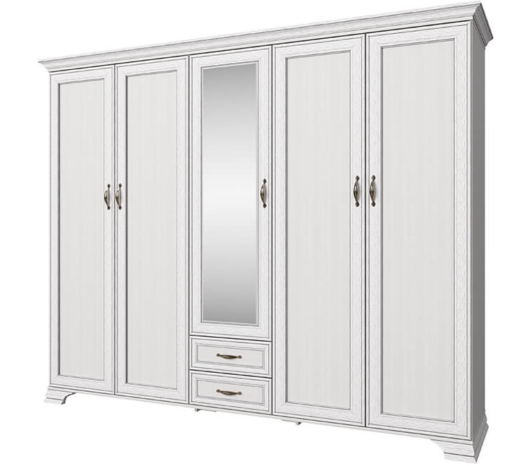 Фото Шкаф 5DG2SZ Тиффани (Tiffany) (259) пятидверный от производителя Анрэкс в Керчи по цене 108 200 ₽