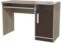 Стол компьютерный Арабика (лдсп, лдсп дуб ривьера,  дуб ривьера, арабика, дуб ривьера-белый-арабика (Гранд Кволити) ) в Керчи от производителя 