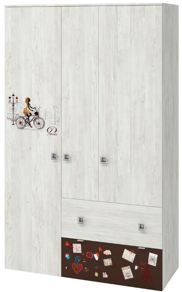 Фото Шкаф Поло (129) трехдверный от производителя Регина в Керчи по цене 19 560 ₽