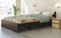Кровать двуспальная К-12 (СМ 140х200) комплектуется настилом ( 140х200 , ЛДСП , венге , без подъемного мех. , без ящиков , без матраса (Ромис) ) в Керчи от производителя 