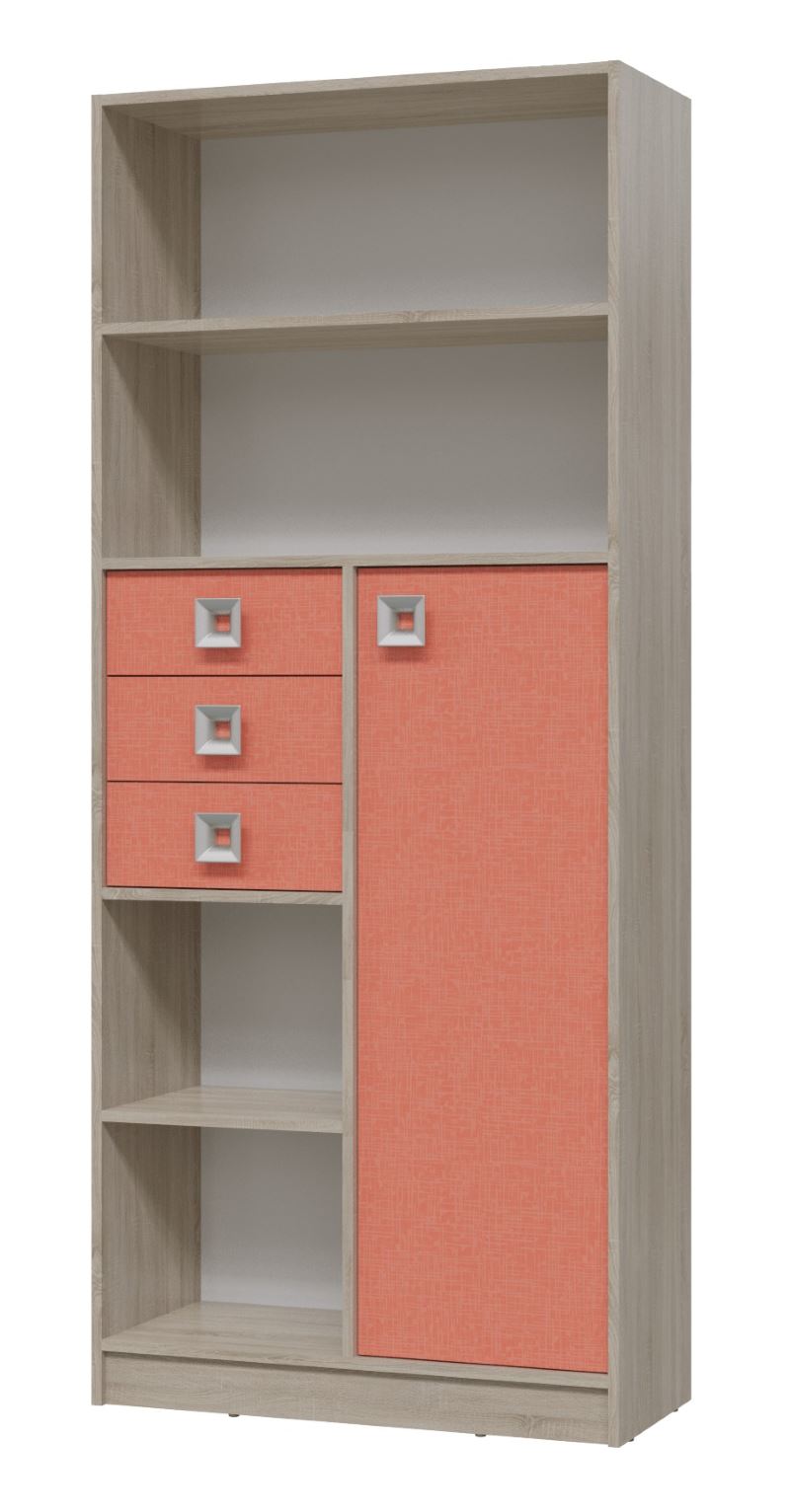 Фото Шкаф-стеллаж Сити с ящиками от производителя Гранд Кволити в Керчи по цене 13 560 ₽