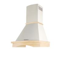 Вытяжка купольная Gretta (C) 60 (600х535хh895(1125)) (Материал Металл/Дерево , Цвет Бежевый/Неокрашено) в Керчи от производителя 