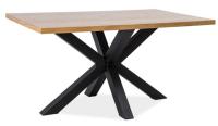 Фото stoly-obedennye-neraskladnye стол обеденный signal cross (1,8) производитель Signal