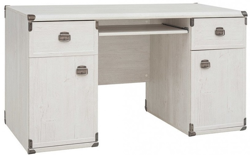 Фото Стол письменный Индиана JBIU2D2S от производителя Black Red White (БРВ) в Керчи по цене 31&nbsp;670 ₽