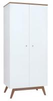 Фото  шкаф heda szf2d (85) двухдверный производитель Black Red White (БРВ)