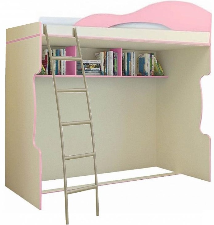 Фото Кровать 2-этаж Радуга (СМ 80х200) от производителя Горизонт в Керчи по цене 16&nbsp;380 ₽