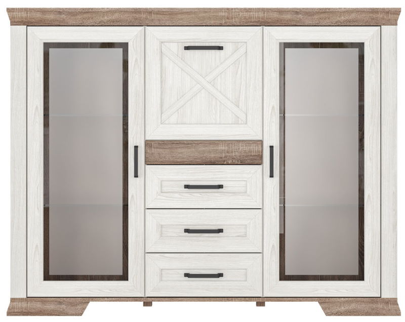Фото Тумба Marselle KOM2W3S1K от производителя Black Red White (БРВ) в Керчи по цене 44 750 ₽