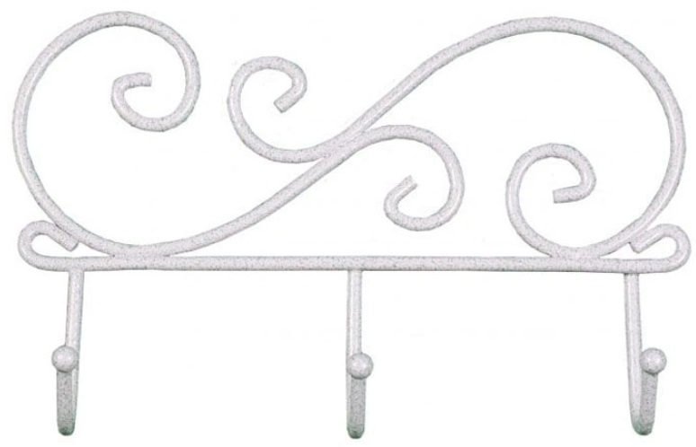 Фото Вешалка настенная Кружева 3 от производителя Завод металлических изделий в Керчи по цене 230 ₽