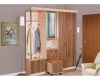 Прихожая Елена 3 (Цвет корпуса:ясень шимо светлый, цвет фасада:ясень шимо темный (Мебель Маркет) ) в Керчи от производителя 