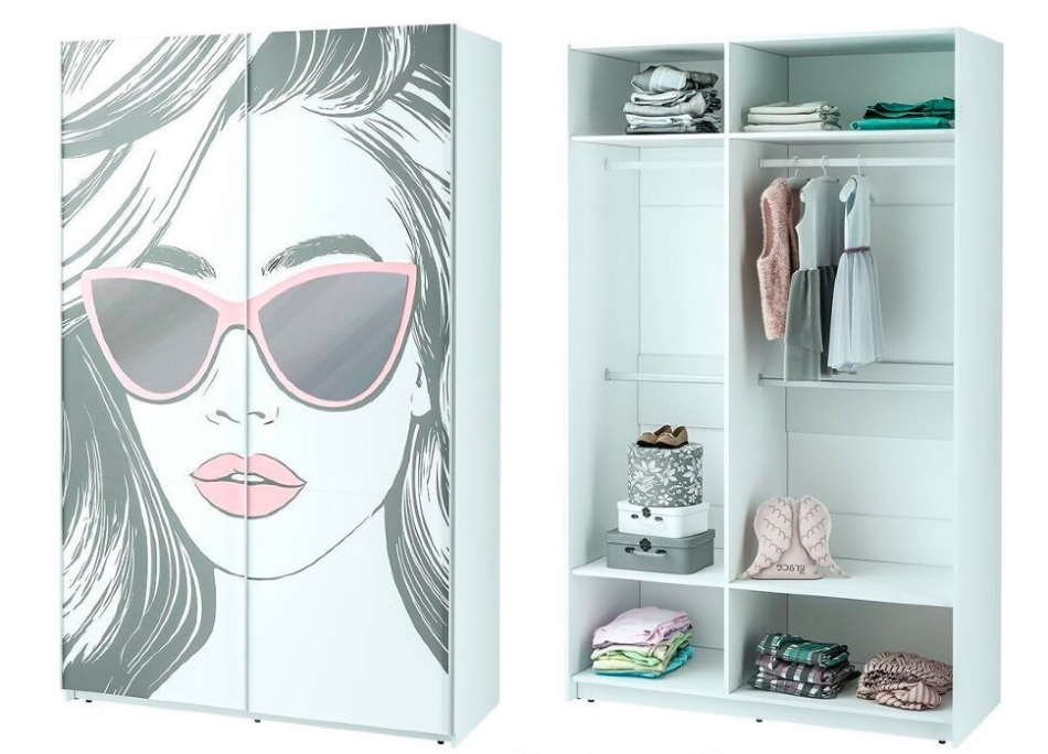 Фото Шкаф-купе Мемори ШКК-01 (2 двери) от производителя Мебелони в Керчи по цене 47 930 ₽