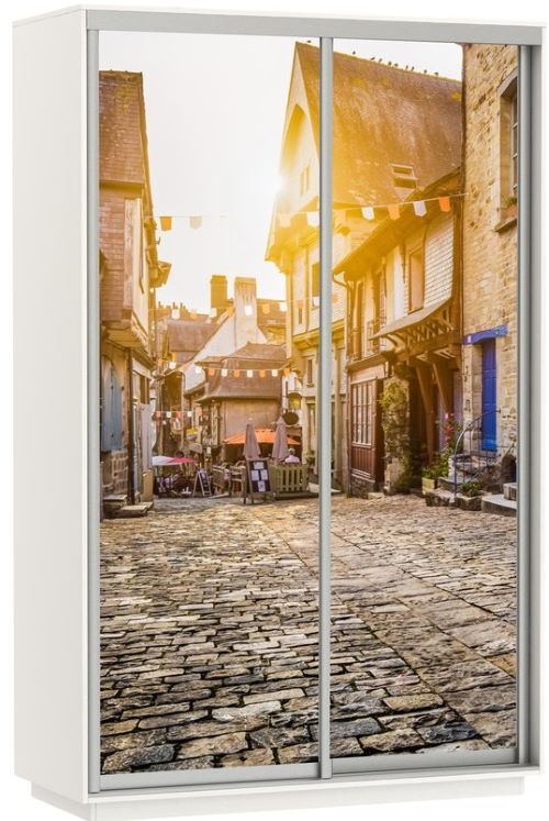 Фото Шкаф-купе Экспресс Дуо Фото (1,2х0,6х2,4 - 2 двери) от производителя Мебельная компания Е1 в Керчи по цене 34&nbsp;580 ₽