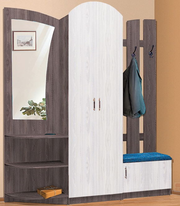 Фото Прихожая Саша 2 от производителя Фант-мебель в Керчи по цене 12 660 ₽