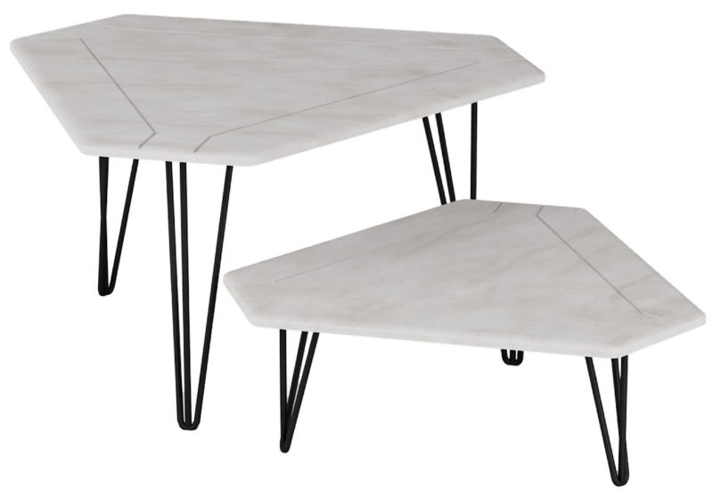 Фото Стол журнальный Тет-а-тет (2шт) от производителя Калифорния в Керчи по цене 9&nbsp;420 ₽