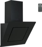 Вытяжка наклонная Camellia 160 (600х465хh880(1280)) (Материал Металл/Стекло , Цвет Черный/Черный) в Керчи от производителя 