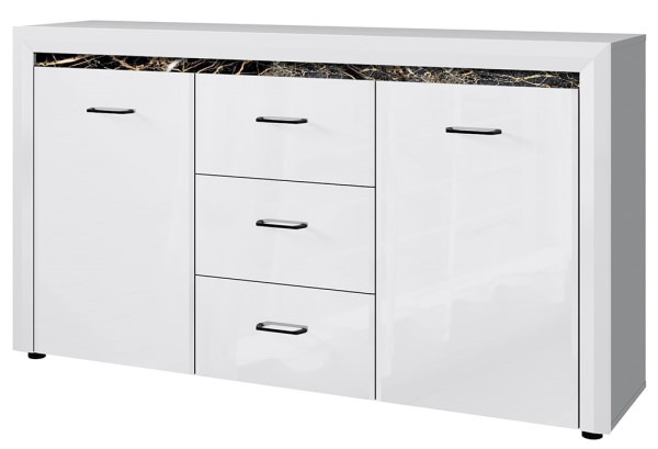 Фото Тумба 2D3S ВайтБлек (WhitBlack) от производителя Анрэкс в Керчи по цене 28 410 ₽