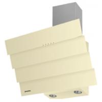 Вытяжка наклонная Cascada quart 60 (596х420хh713(878)) (Материал Металл/Стекло , Цвет Металлик/Черный) в Керчи от производителя 