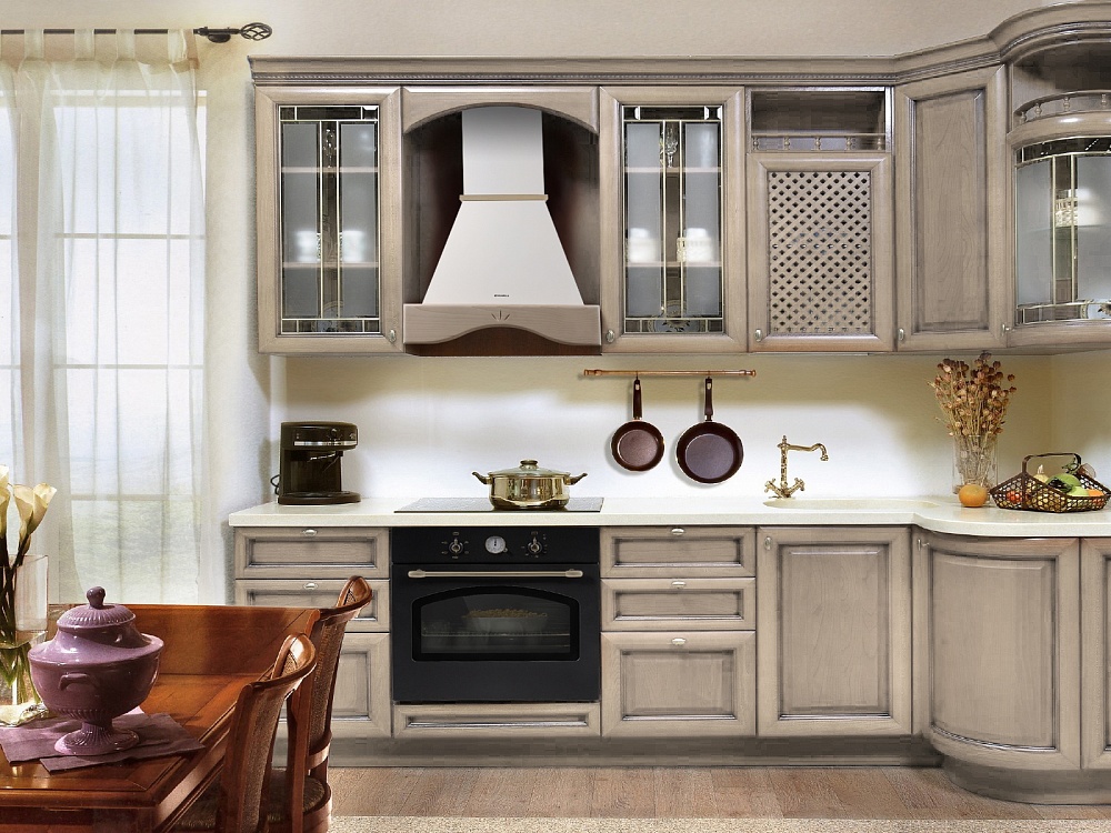 Фото Вытяжка купольная Gretta novas (C) 60 (600х500хh970(1300)) от производителя Maunfeld в Керчи по цене 16 310 ₽