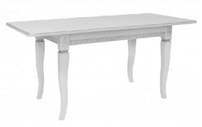 Стол обеденный Leset Дакота 1Р (№4 массив дерева, мдф шпон-слоновая кость патина золото,  слоновая кость патина золото (Импэкс) ) Стол обеденный Leset Дакота 1Р (№4 массив дерева, мдф шпон-слоновая кость патина золото,  слоновая кость патина золото (Импэкс) )