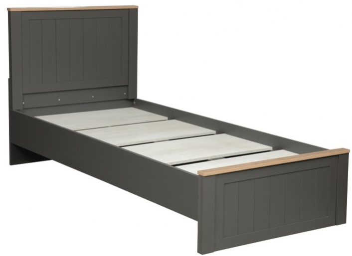 Фото Кровать односпальная Прованс 37.22 (СМ 90х200) комплектуется настилом от производителя Олмеко в Керчи по цене 14 860 ₽