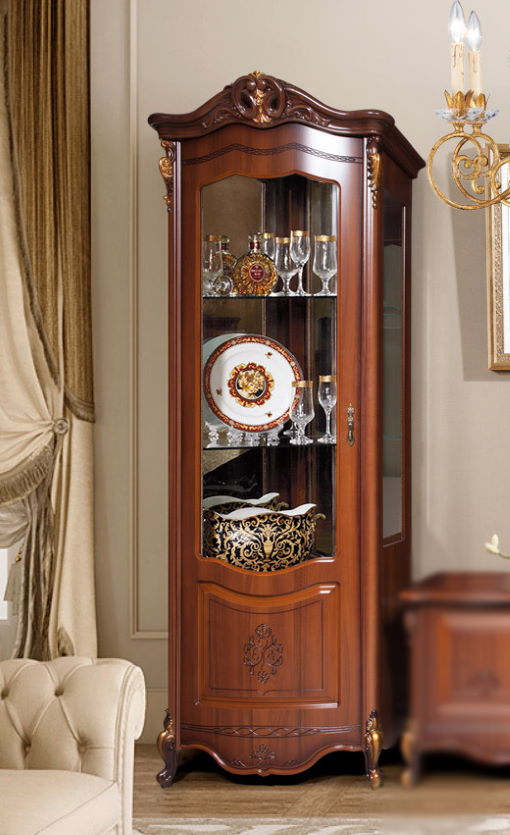 Фото Шкаф-витрина Аллегро 2 от производителя Слониммебель в Керчи по цене 39&nbsp;300 ₽