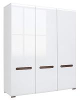 Фото raspashnoy-shkaf шкаф azteca s205-szf3d/21/18 (180) трехдверный производитель Black Red White (БРВ)