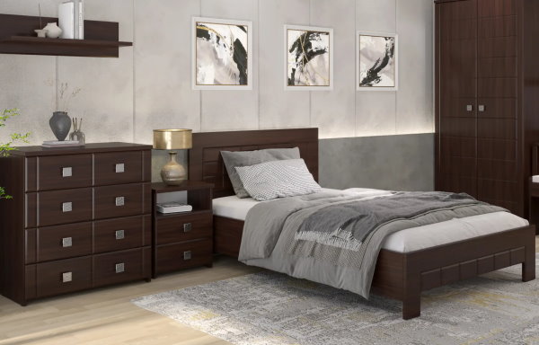 Фото Кровать двуспальная Изабель ИЗ-712К (СМ 160х200) без основания от производителя Компасс в Керчи по цене 20 320 ₽