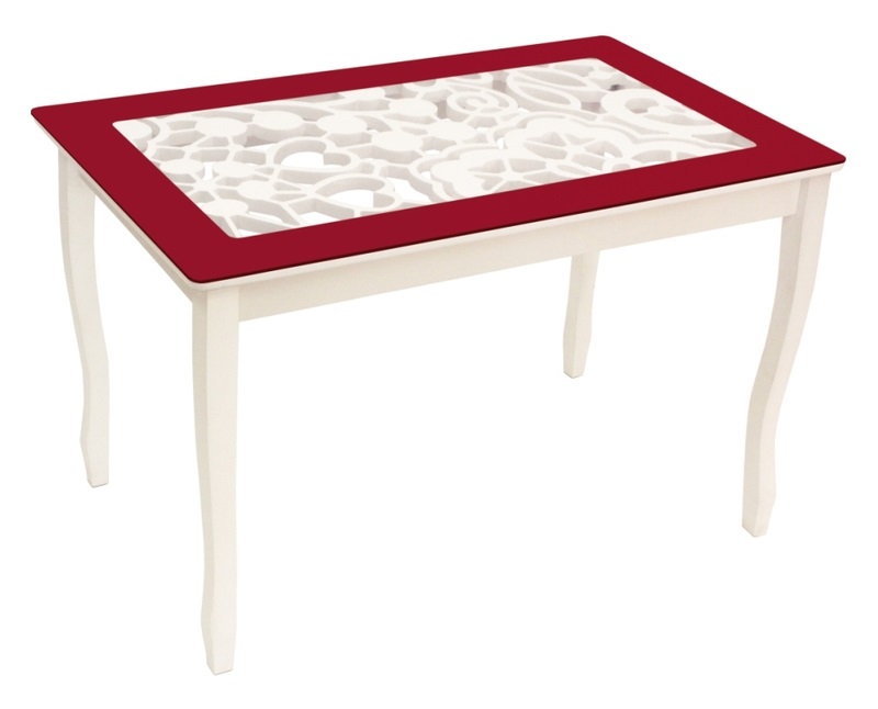 Фото Стол обеденный Стиль 2 Ажур III mini  от производителя Мебель из стекла в Керчи по цене 11&nbsp;920 ₽