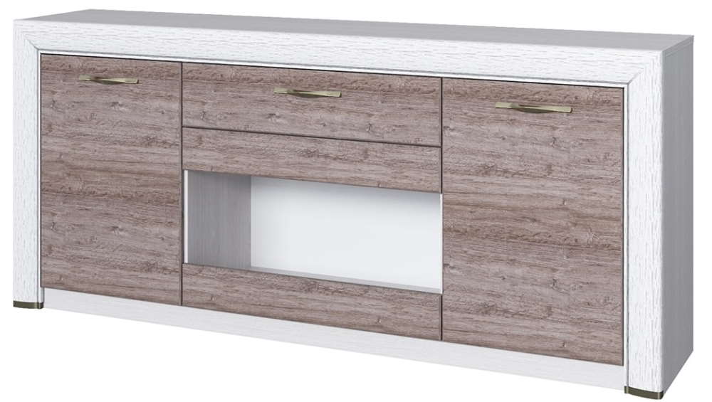 Фото Тумба RTV 1V2D1S Оливия (Olivia) от производителя Анрэкс в Керчи по цене 18 710 ₽