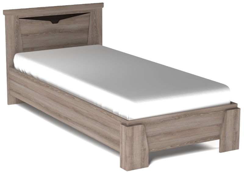 Фото Кровать односпальная Гарда NEW (СМ 90х200) без основания от производителя СБК в Керчи по цене 6&nbsp;020 ₽