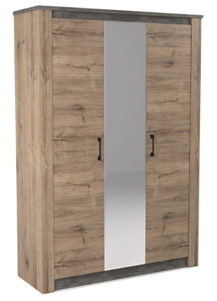 Фото Шкаф Денвер (152) трехдверный от производителя СБК в Керчи по цене 37&nbsp;480 ₽