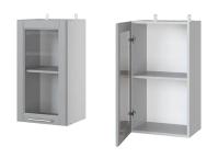 Фото kukhonnye-shkafy-so-steklom кухня монс шкаф навесной ав-40 производитель Леко