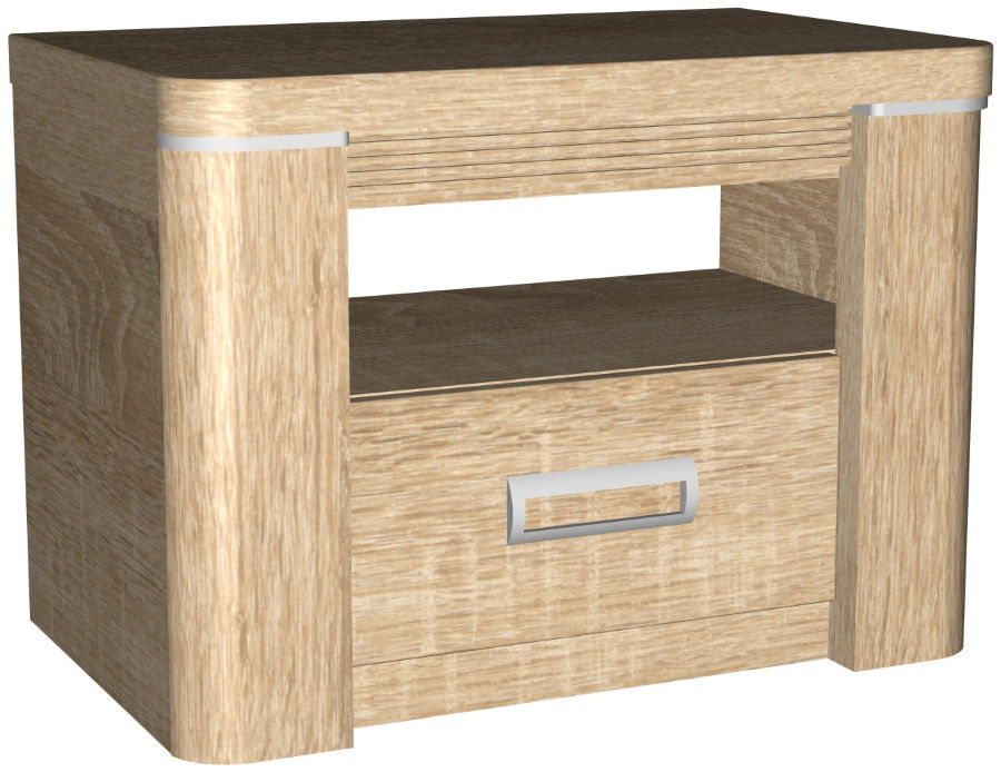 Фото Тумба прикроватная Магнолия от производителя СБК в Керчи по цене 6&nbsp;040 ₽
